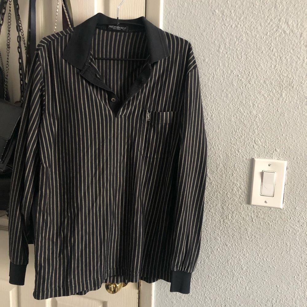 YSL striped shirt